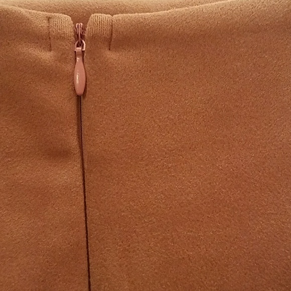 Pink Velvet Midi Skirt - Picture 3 of 3